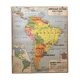School map n°16 and 16 bis - Political South America