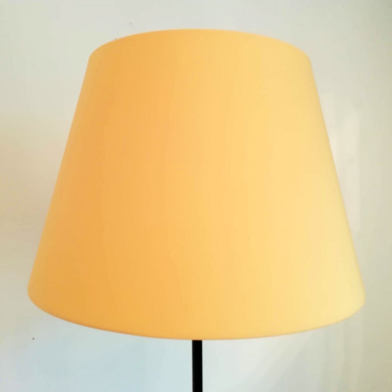 Floor lamp vintage black and yellow