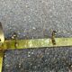 Hollywood Regency wall coat rack, gold brass, hat shelf, 1960s.
