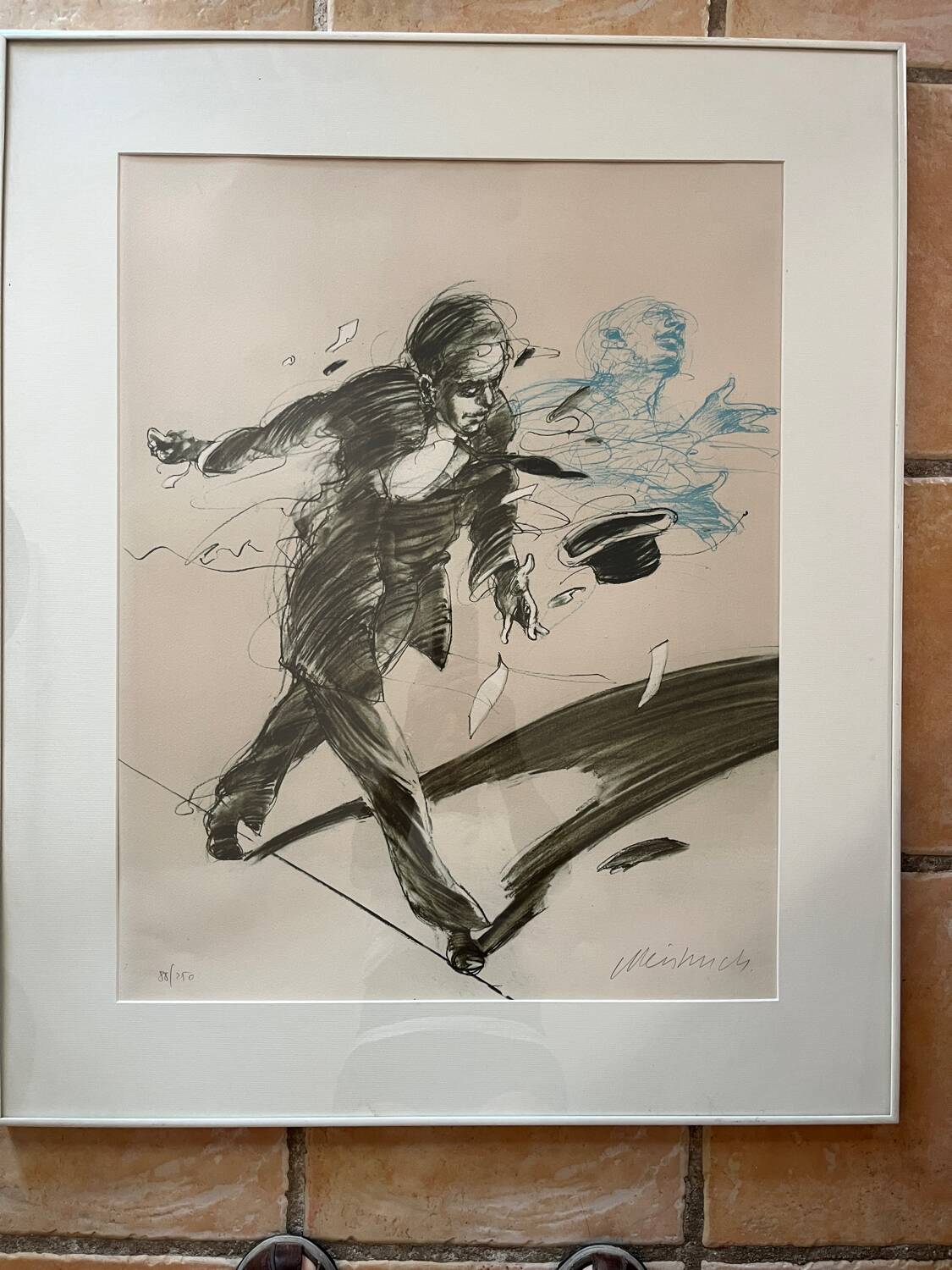 Lithograph by Weisbusch, signed