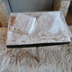 Hand embroidery tablecloth 170x260 + 12 matching towels