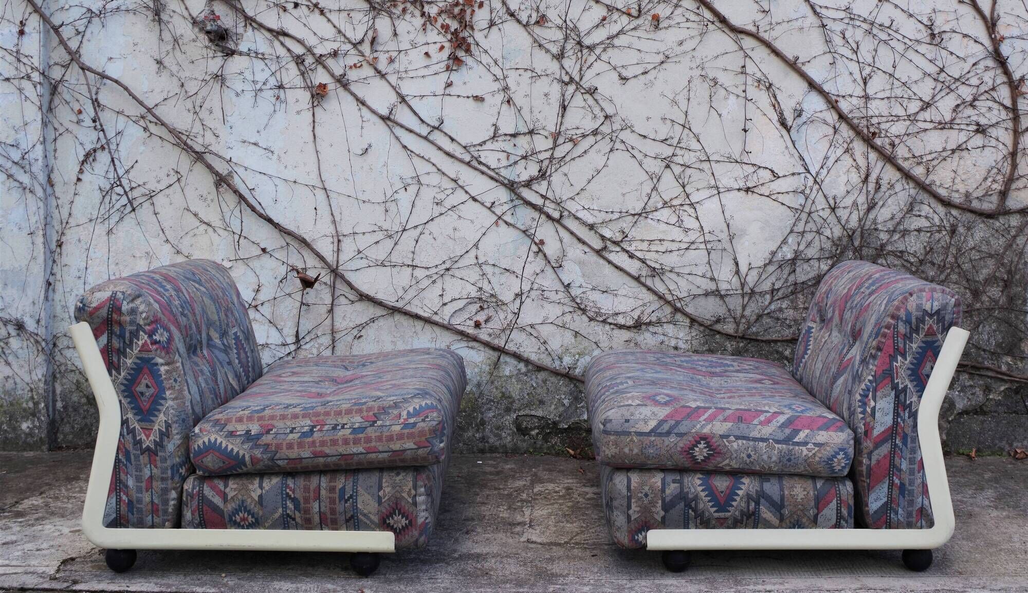 Amanta armchairs by Mario Bellini for B & B Italia / C & B Italia, 1970s, Set of 2