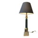 Large CARCEL Lamp in Gilded Bronze & Brass, Early 1800s Empire France