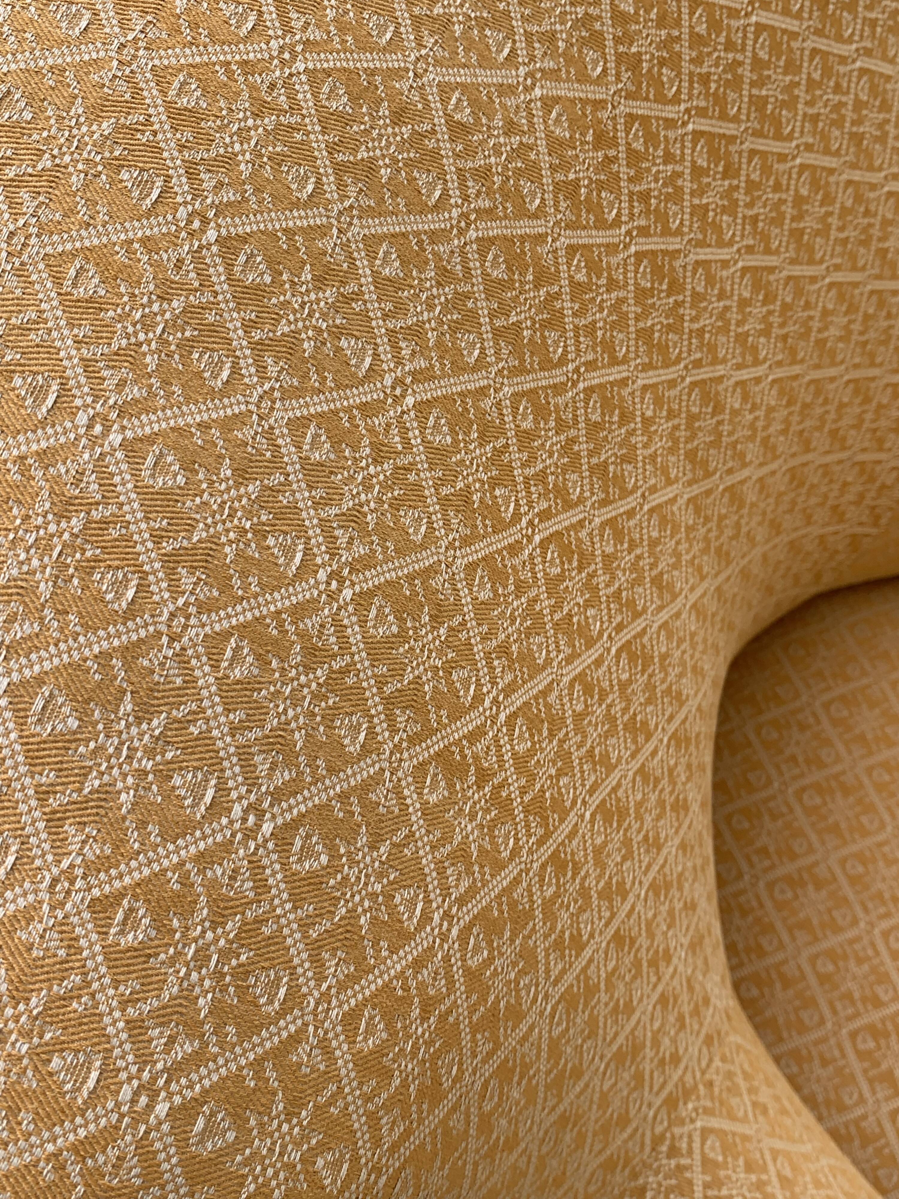 Toad armchair style Napoleon III fringe pompoms