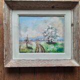 Spring landscape table