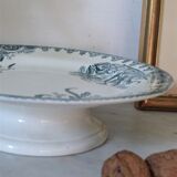 Dish Compotier iron earth Saint Amand