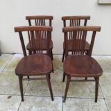 4 vintage bistro chairs