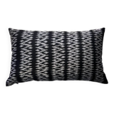 Coussin Shan zigzag gris