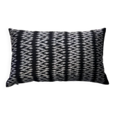 Gray zigzag Shan cushion