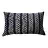 Gray zigzag Shan cushion