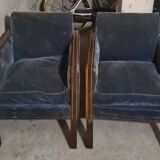 2 vintage armchairs