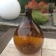 Old demijohn bonbonne smoked glass