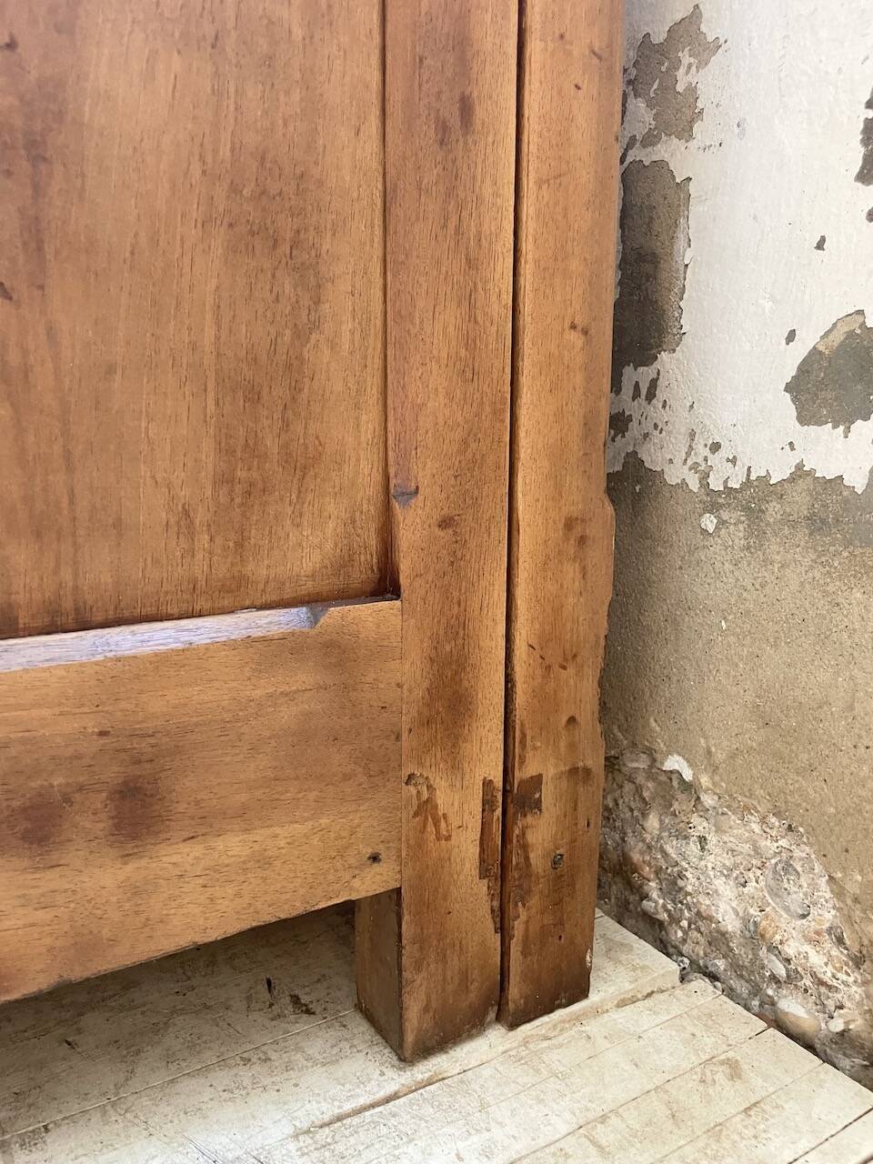 XXL walnut silk loom furniture from the 50s