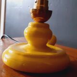 1950s ceramic lamp base in the shape of a hand candle holder