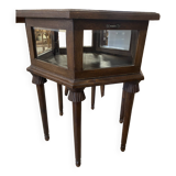 Small wooden display cabinet