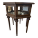 Petit meuble vitrine d'exposition en bois
