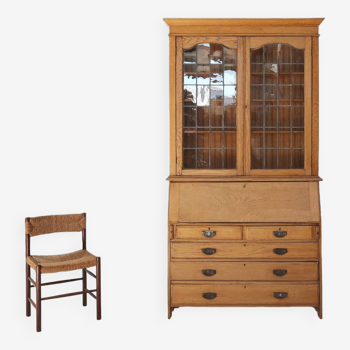 Engish secretary bookcase Arts&Crafts 1910