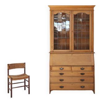 Engish secretary bookcase Arts&Crafts 1910