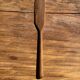 Small spatula, teak spreading knife, Indonesian monoxyle L18 l2.