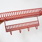 Wall shelf, vintage metal