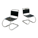 Pair of chair MR10 Mies van der rohe