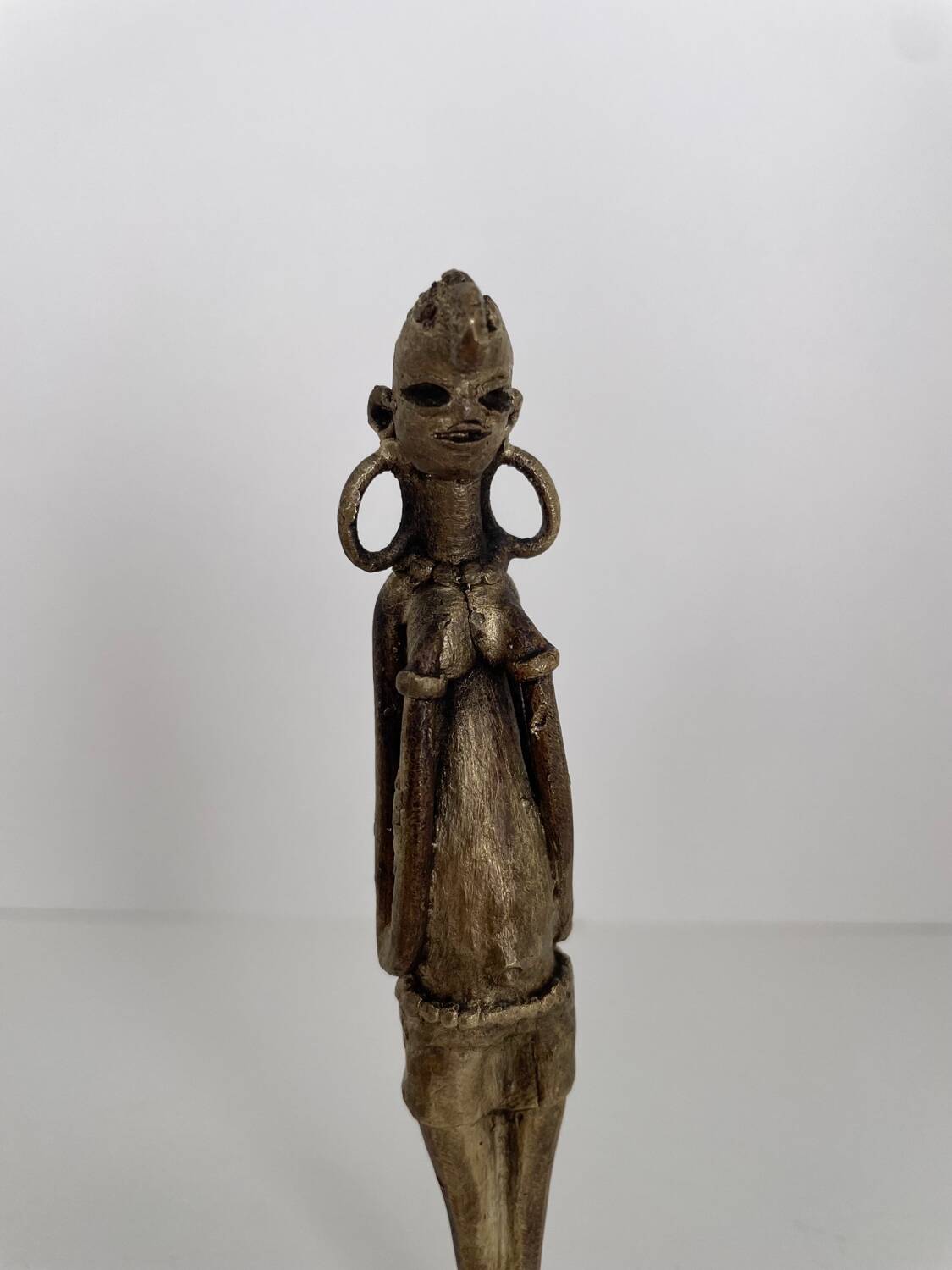 Ancienne statuette femme art africain