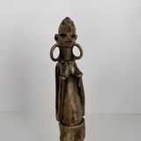 Ancienne statuette femme art africain