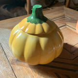 Compotier en forme de citrouille