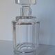 Cut crystal carafe Czechoslovakia