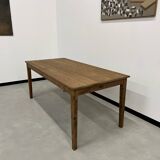 Pine farm table, spindle legs