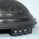 Dutch Art Nouveau occasional table with floral relief decor, 1920s