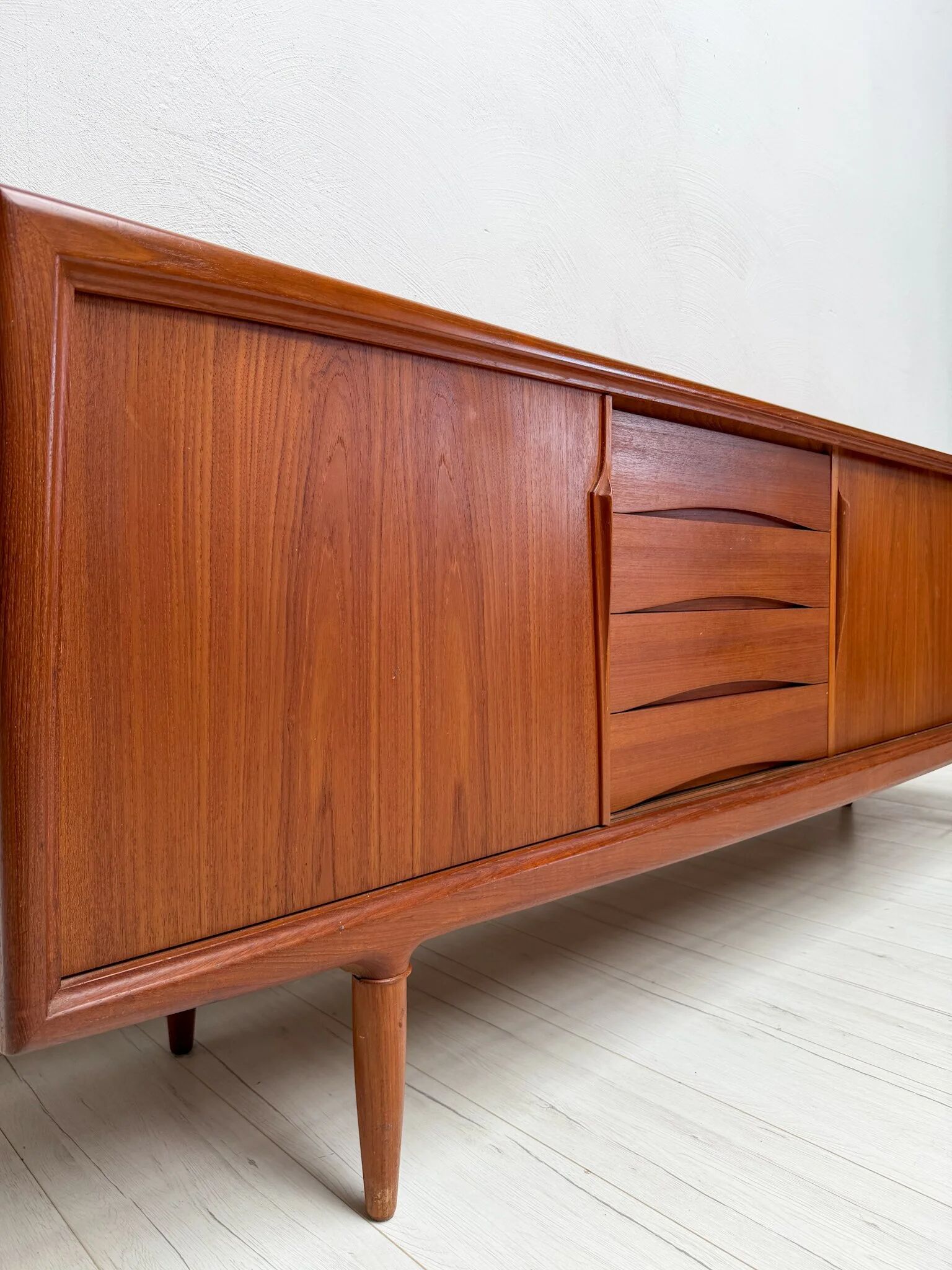 1960s Danish mid-century teak sideboard by Axel Christensen for ACO Møbler