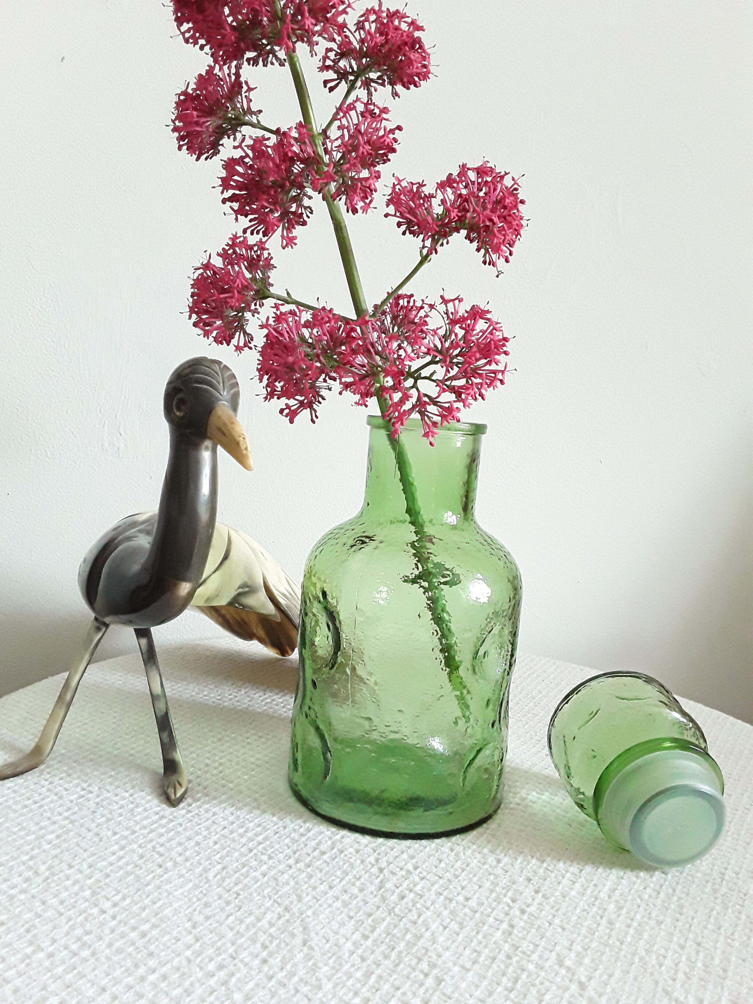 Carafe 1970 bubble glass