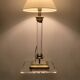 Elegant column lamp signed "Le Dauphin" vintage 70s/80s.