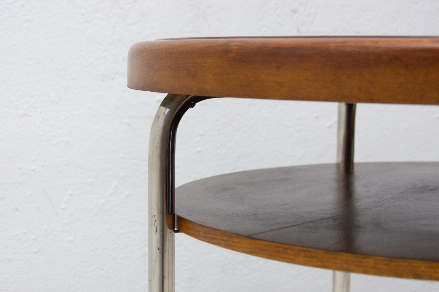Fully restored Bauhaus coffee table by Robert Slezák, 1930s