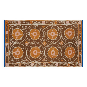 Hand-knotted rug, vintage Turkish rug 230x370 cm