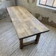 Table de ferme travail pin 1950 220cm