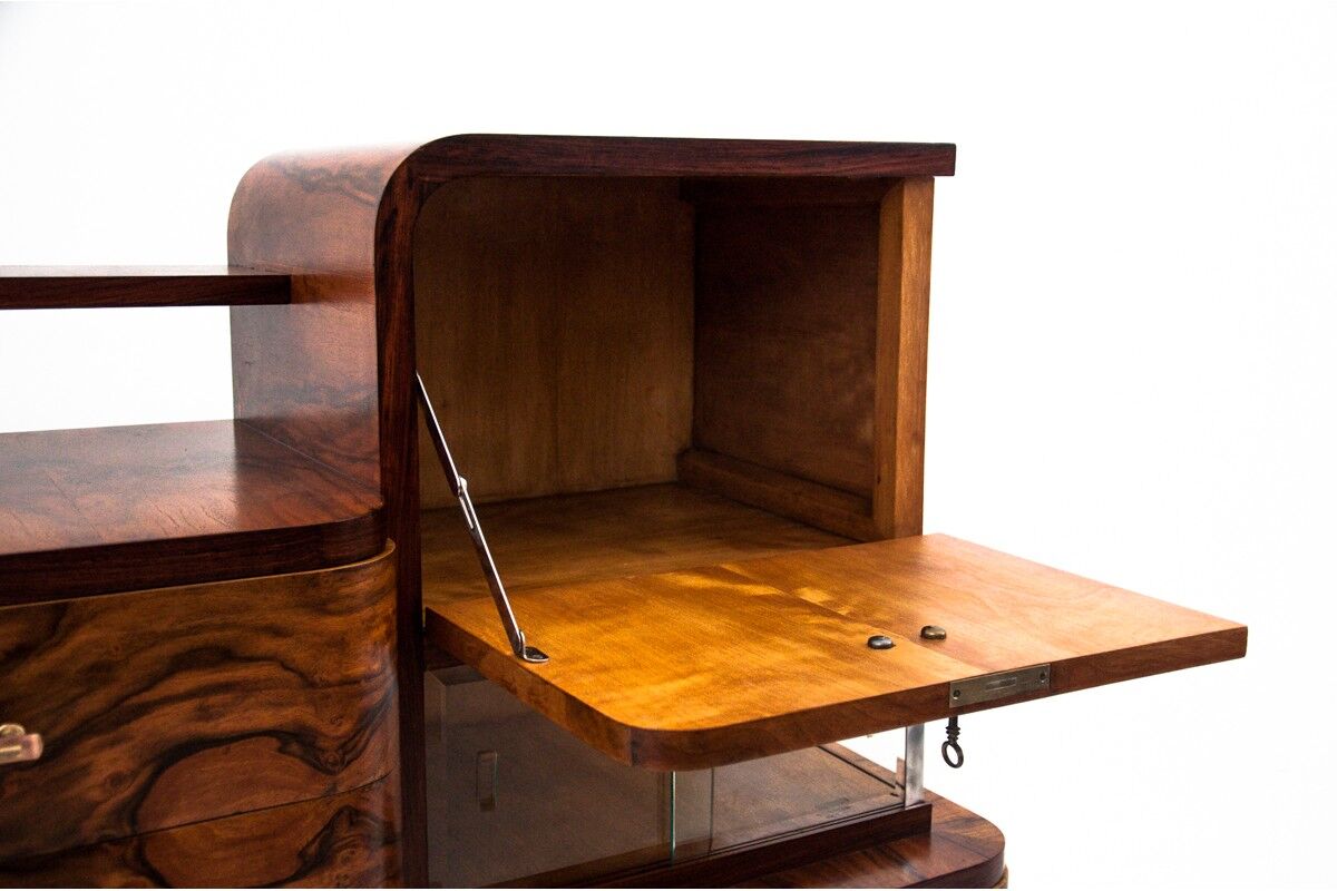 art deco bar cabinet, 1940s