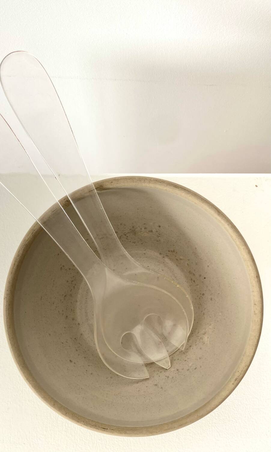 Terracotta salad bowl