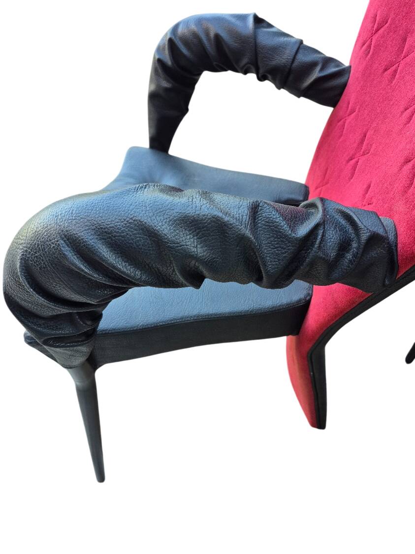 6 Scarabas chairs model André T designed by Bofek Sipek