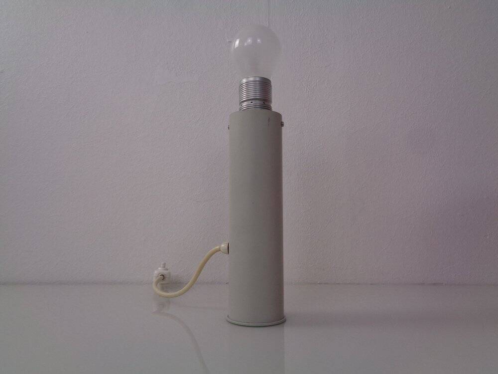 Minimalist table lamp in aluminium, Germany, 1960s