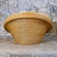Large wicker basket armchair, Italy, 1970s