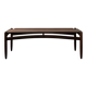 Vintage Teak Coffee Table, Mid Century Modern, Sculptural Arched Stretchers