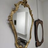 Large gilded baroque mirror