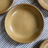 8 vintage hollow plates in Bern stoneware