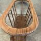 Vintage Scandinavian style magazine rack