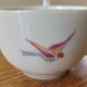 Antique porcelain duck mug for the sick