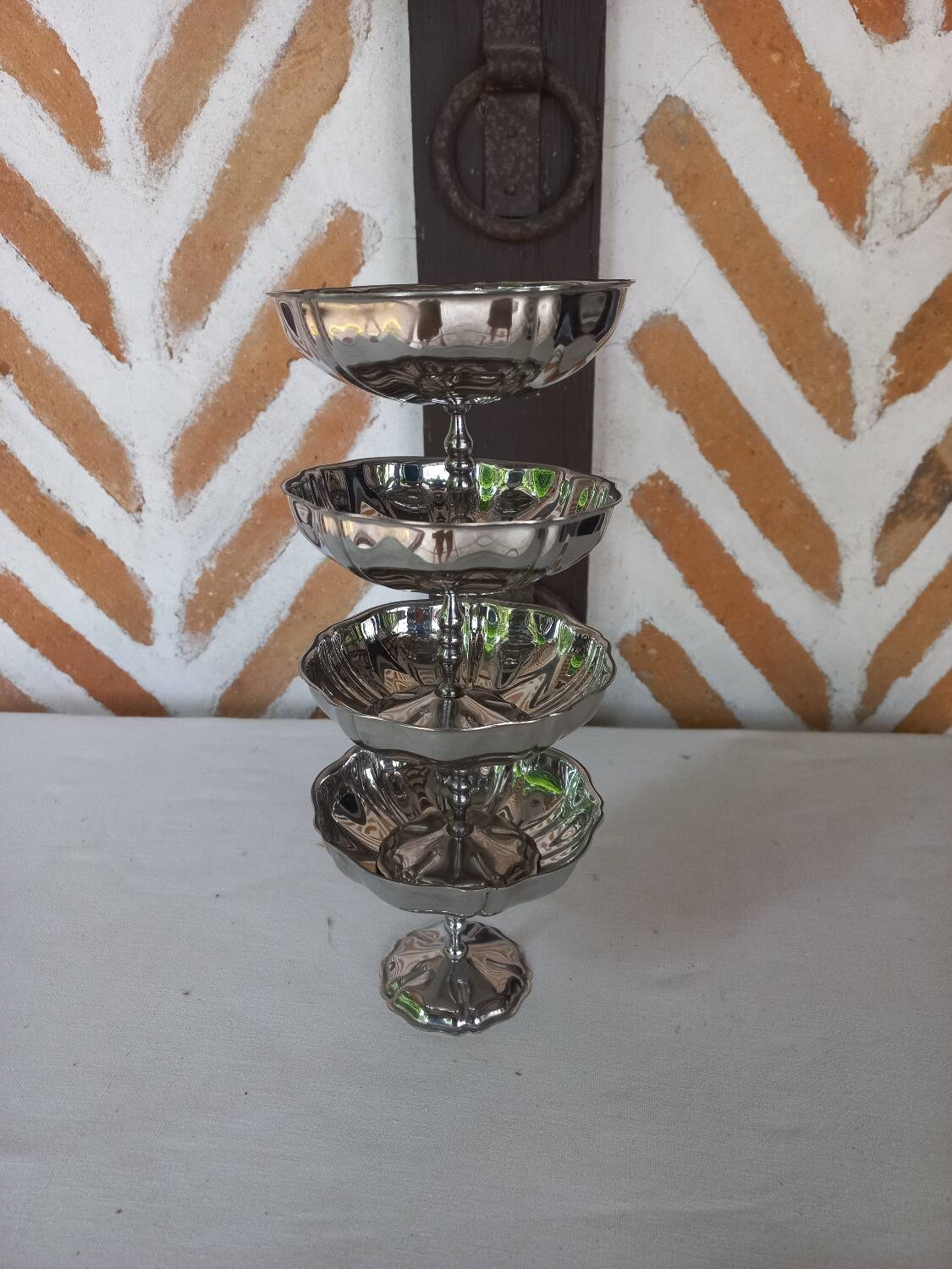 Stainless steel ice cream cups