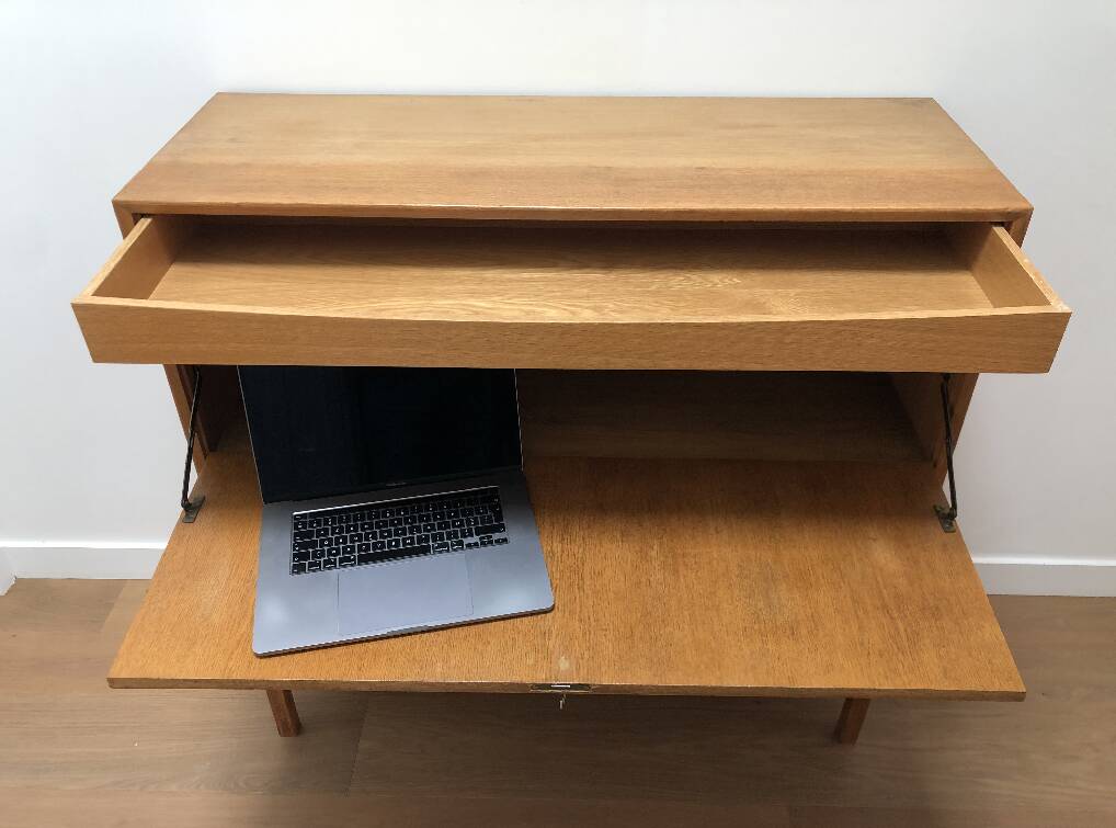 Very rare vintage ikea mtp secretary from 1960