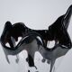 Murano glass vase, Italian design, 1960s, manufactured in Italy